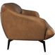 Armani Cognac Leather Sofa